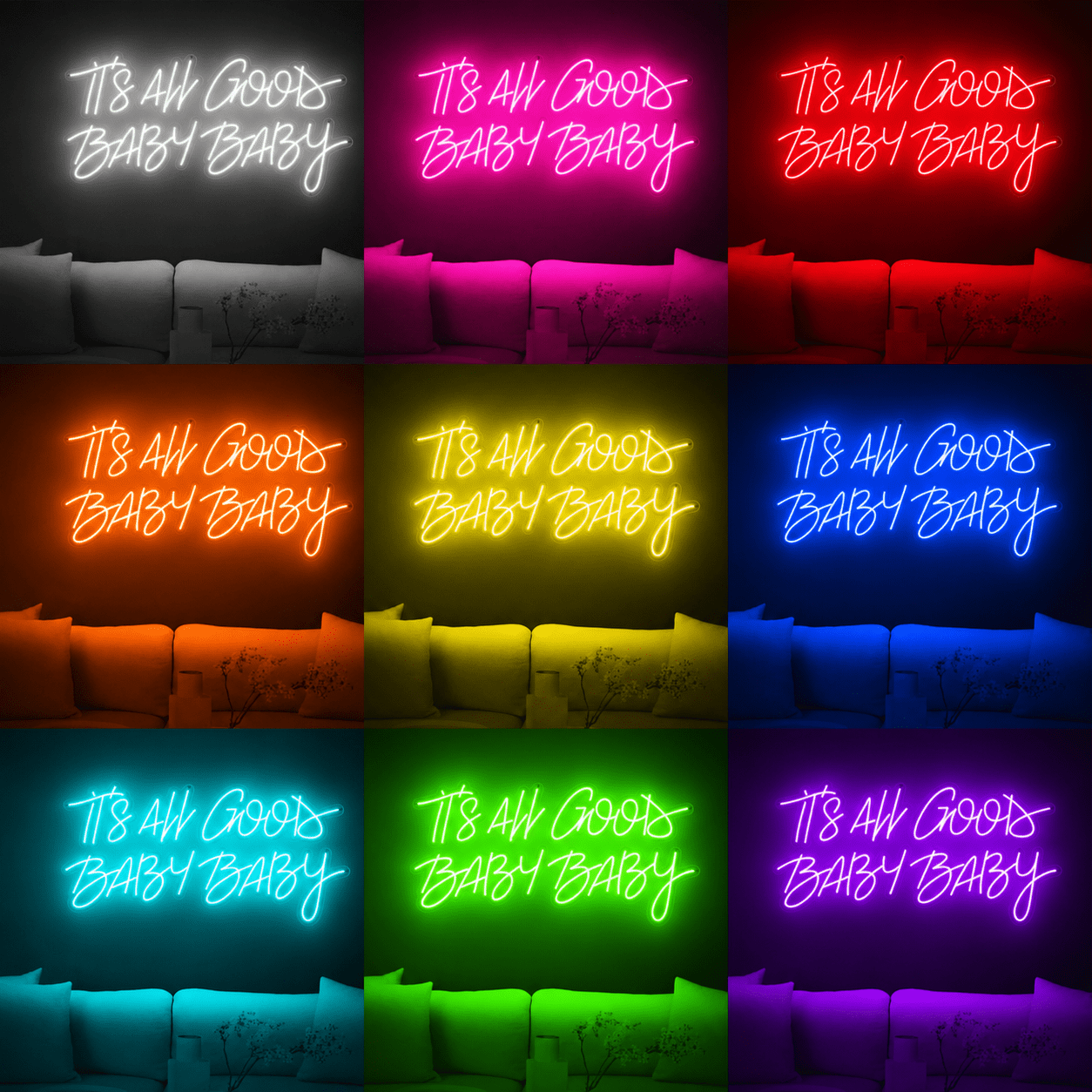 It S All Good Baby Room Decor LED Neon Sign - Shineneon