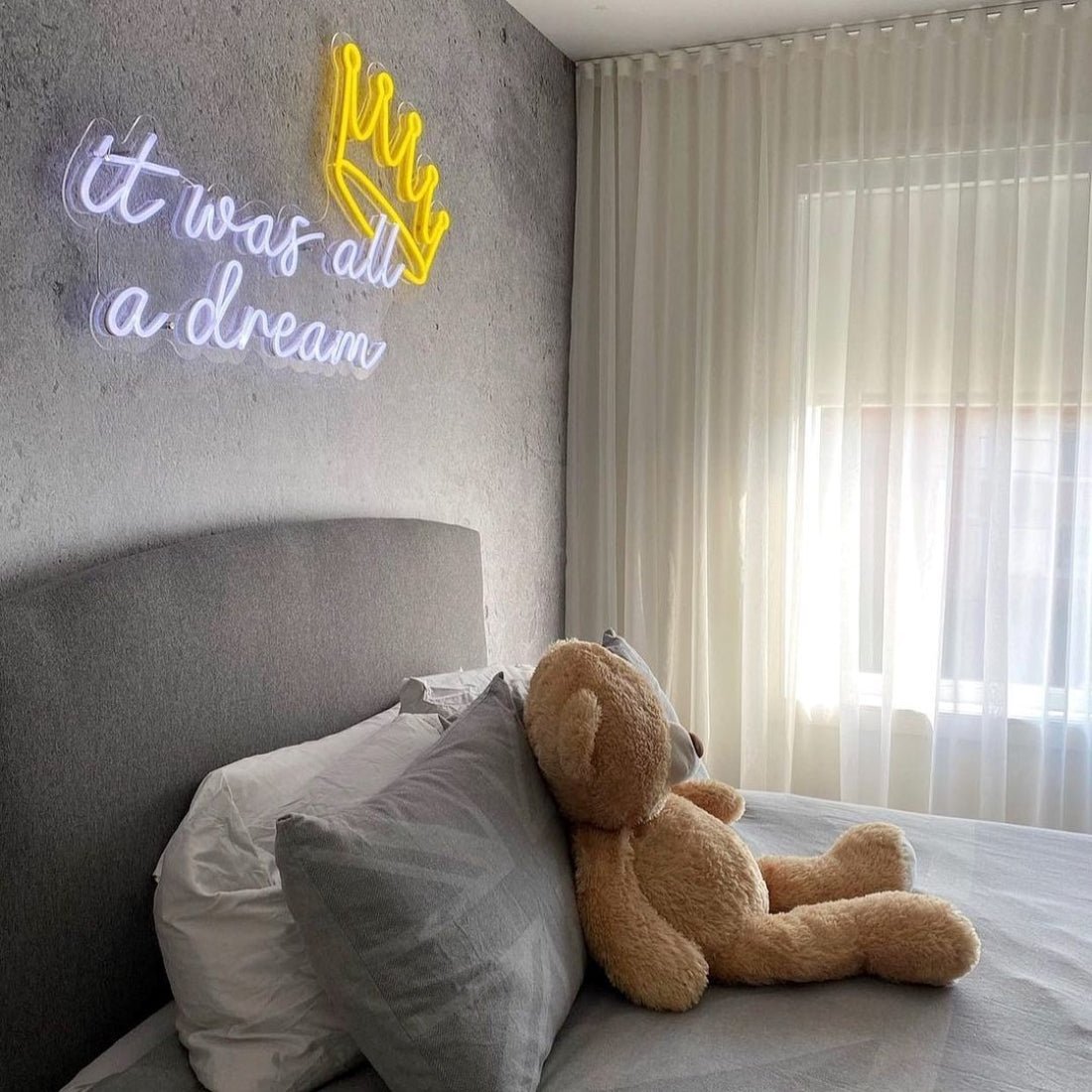 It Was All A Dream Crown Led Sign Business Neon Sign - Shineneon