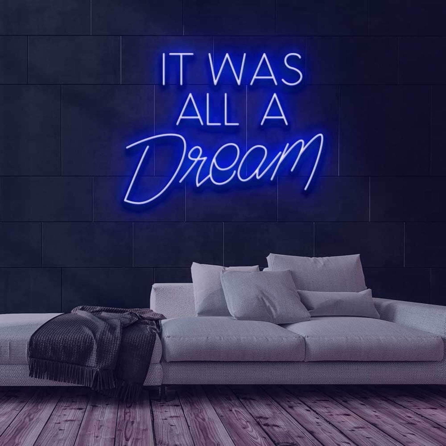 It Was All A Dream Led Neon Sign For Home Decor - Shineneon