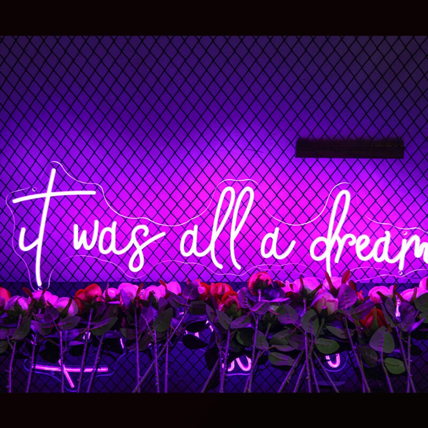 It Was All A Dream Led Neon Sign For Positive Spaces | Shineneon