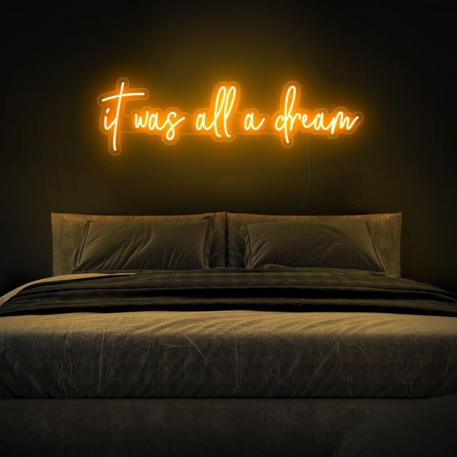 It Was All A Dream Led Neon Sign For Positive Spaces | Shineneon