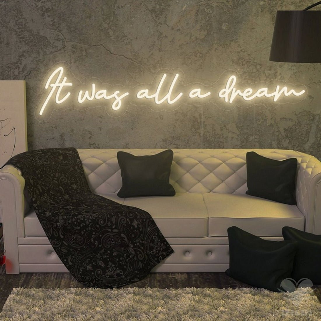 It Was All A Dream Led Sign Business Neon Signs For Home - Shineneon