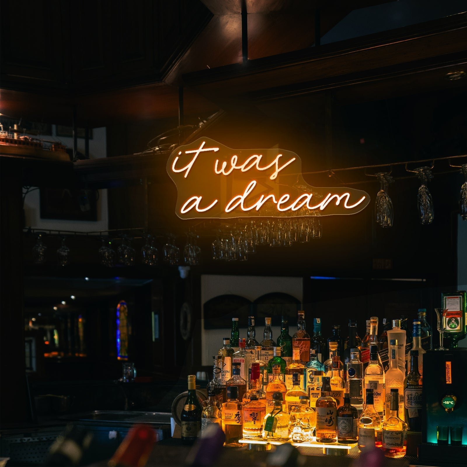 It Was All A Dream Neon Sign Wedding Neon Sign Neon Led Lights - Shineneon