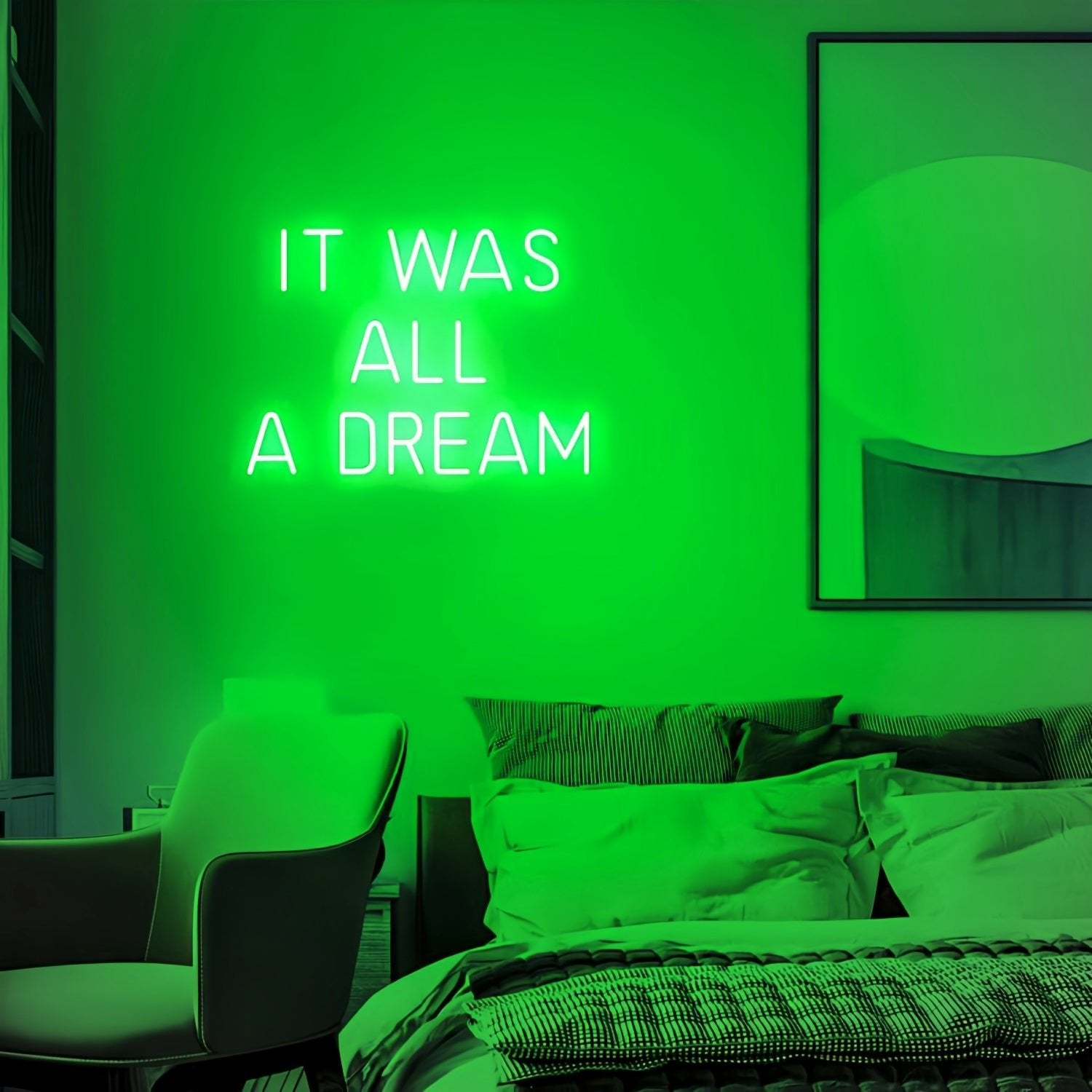 It Was All A Dream With Dreamy Neon Vibes - Shineneon