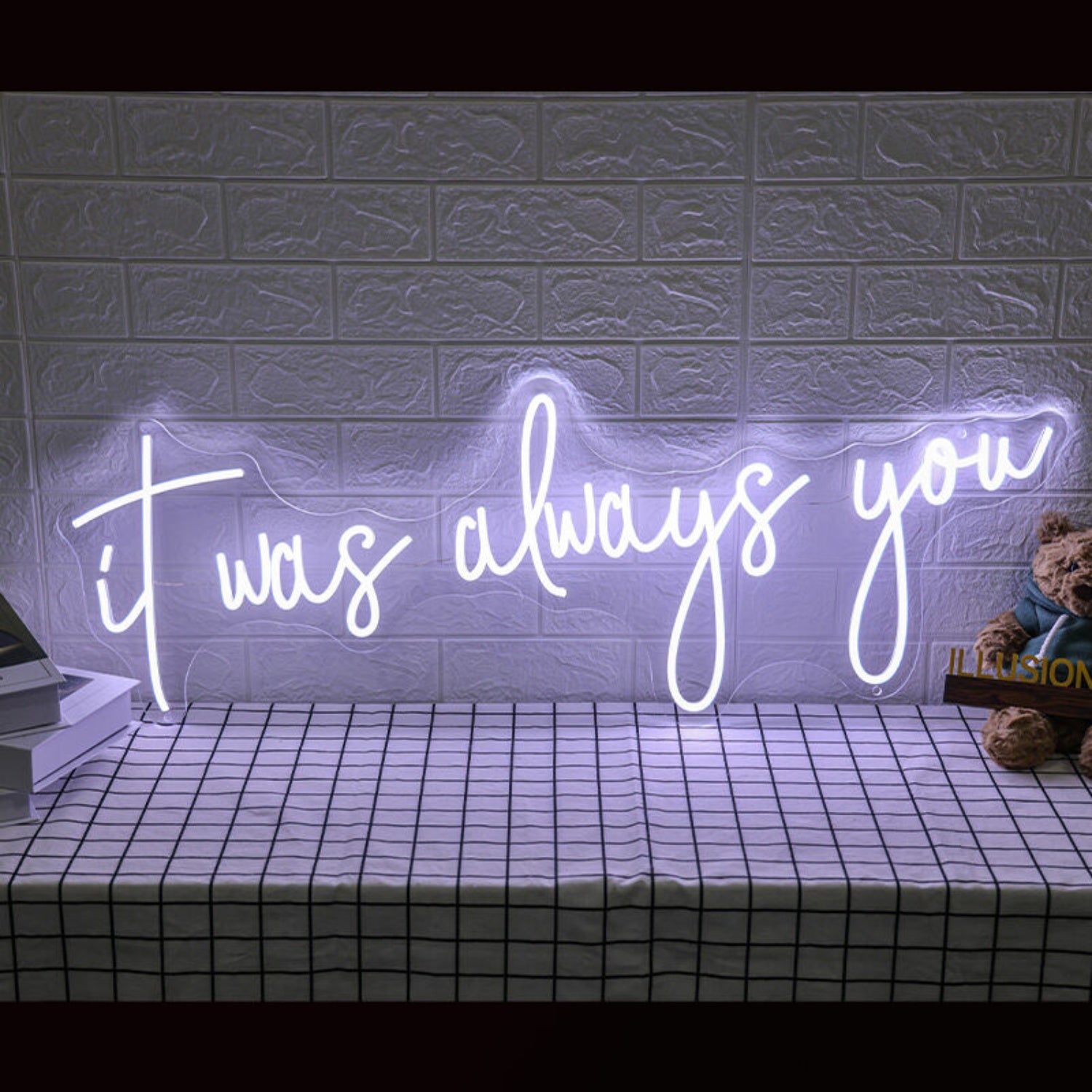 It Was Always You Neon Sign For Romantic And Loving Spaces | Shineneon