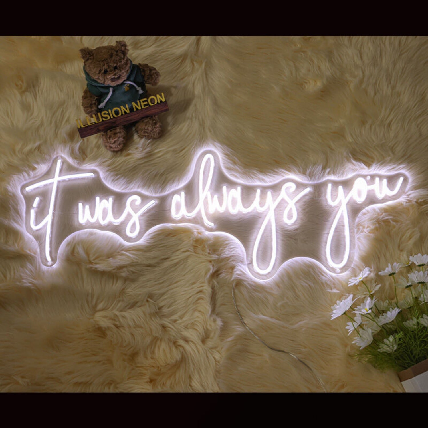 It Was Always You Neon Sign For Romantic And Loving Spaces | Shineneon