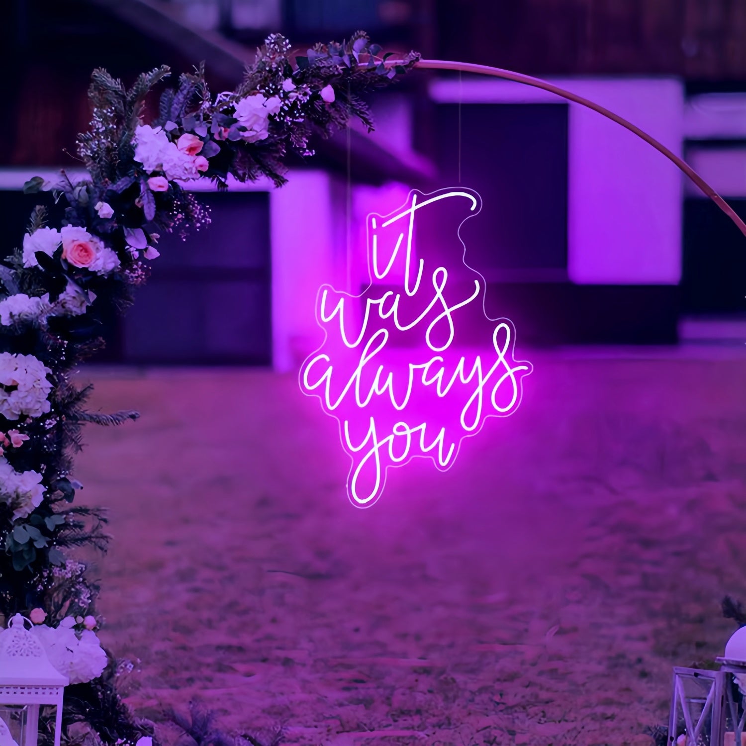 It Was Always You Radiate Eternal Affection Our Neon Art Sign | Shineneon