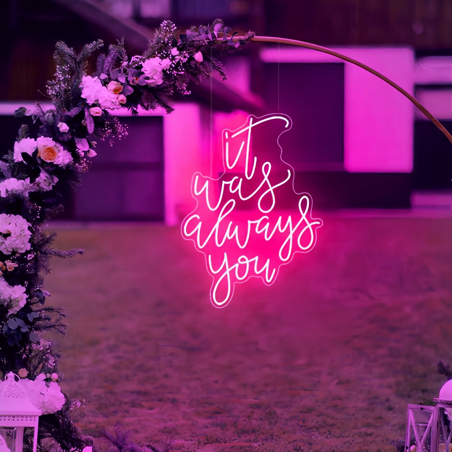 It Was Always You Radiate Eternal Affection Our Neon Art Sign | Shineneon