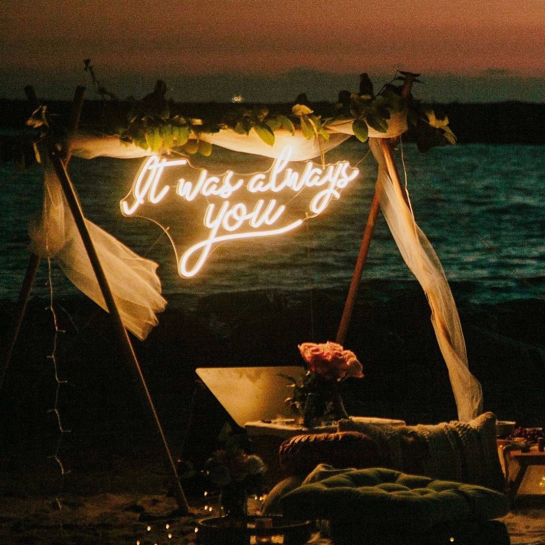 It Was Always You Wedding Led Sign Business Neon Signs - Shineneon