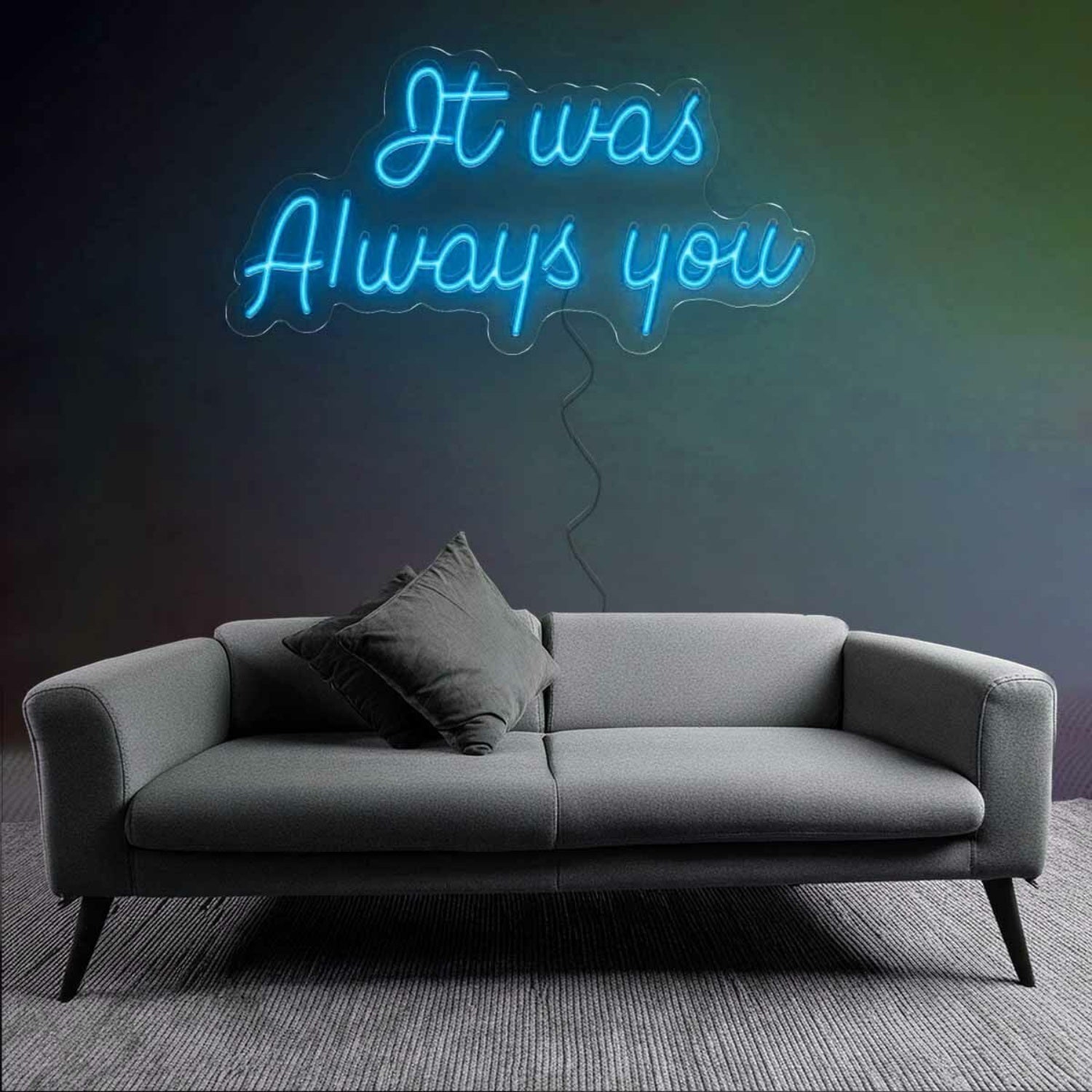 It Was Always You Wedding Neon Sign Illuminate Your Love Story | Shineneon