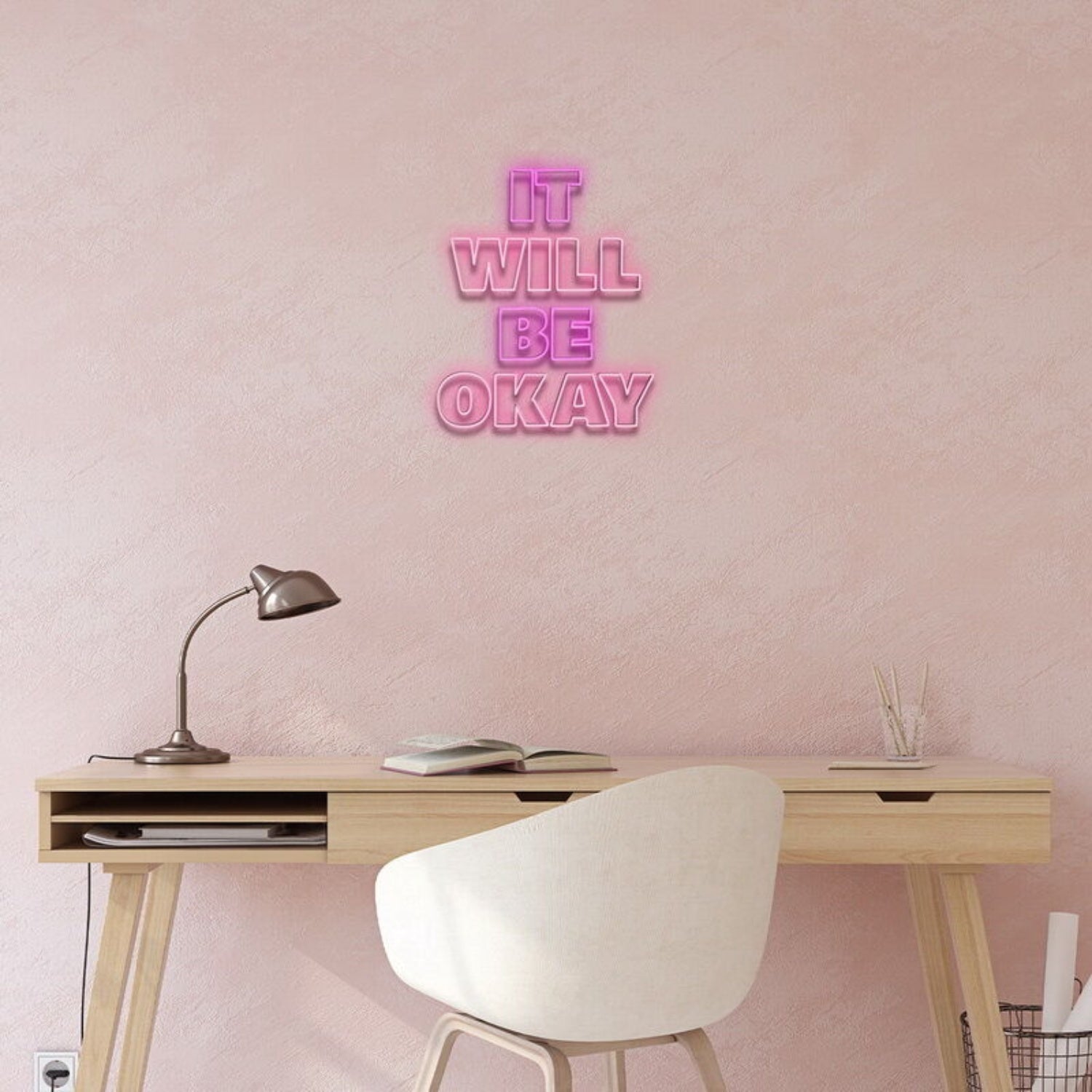 It Will Be Okay Led Neon Sign Spread Positivity And Hope - Shineneon
