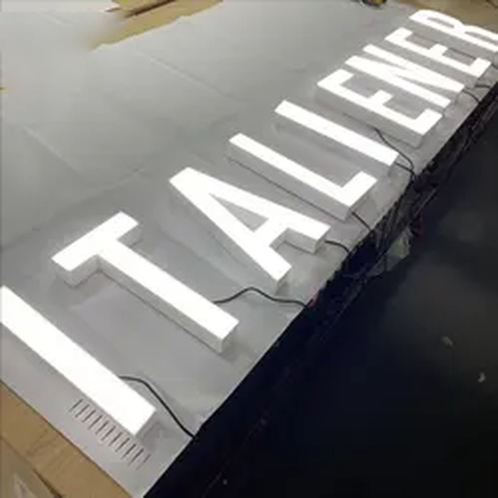 Italiener 3D Frontlit Channel Letters Led Light Sign - Shineneon
