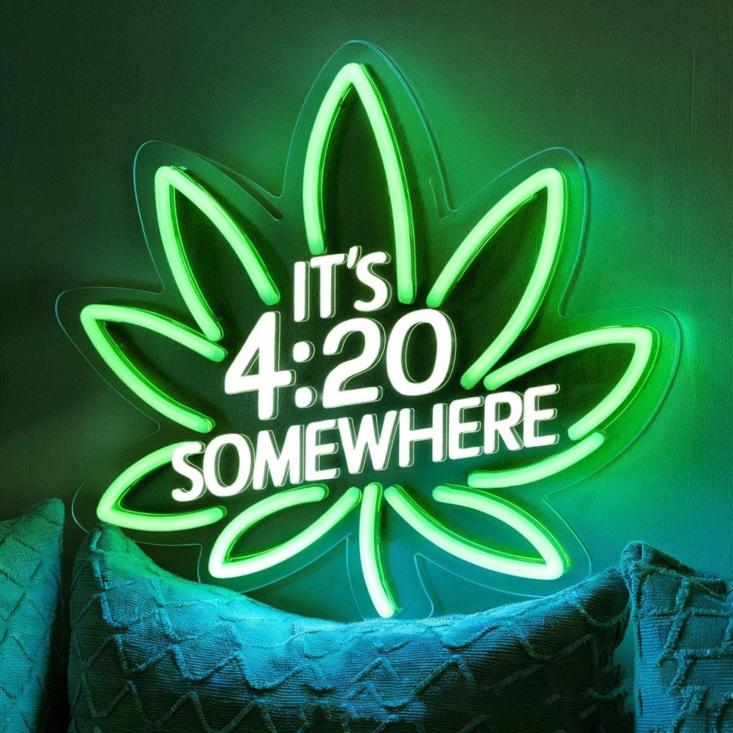 Its 4-20 Somewhere Led Neon Sign | Shineneon