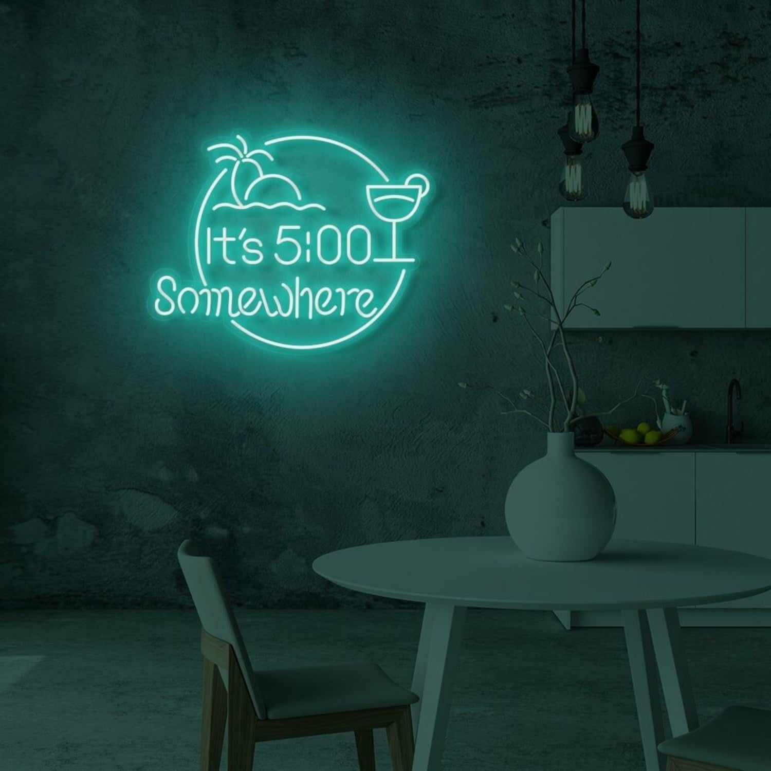 Its 5 Somewhere Cocktails Led Neon Sign | Shineneon
