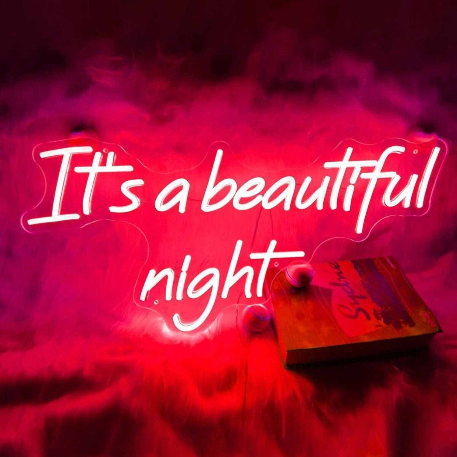 Its A Beautiful Night Marriage Room Wall Neon Sign | Shineneon