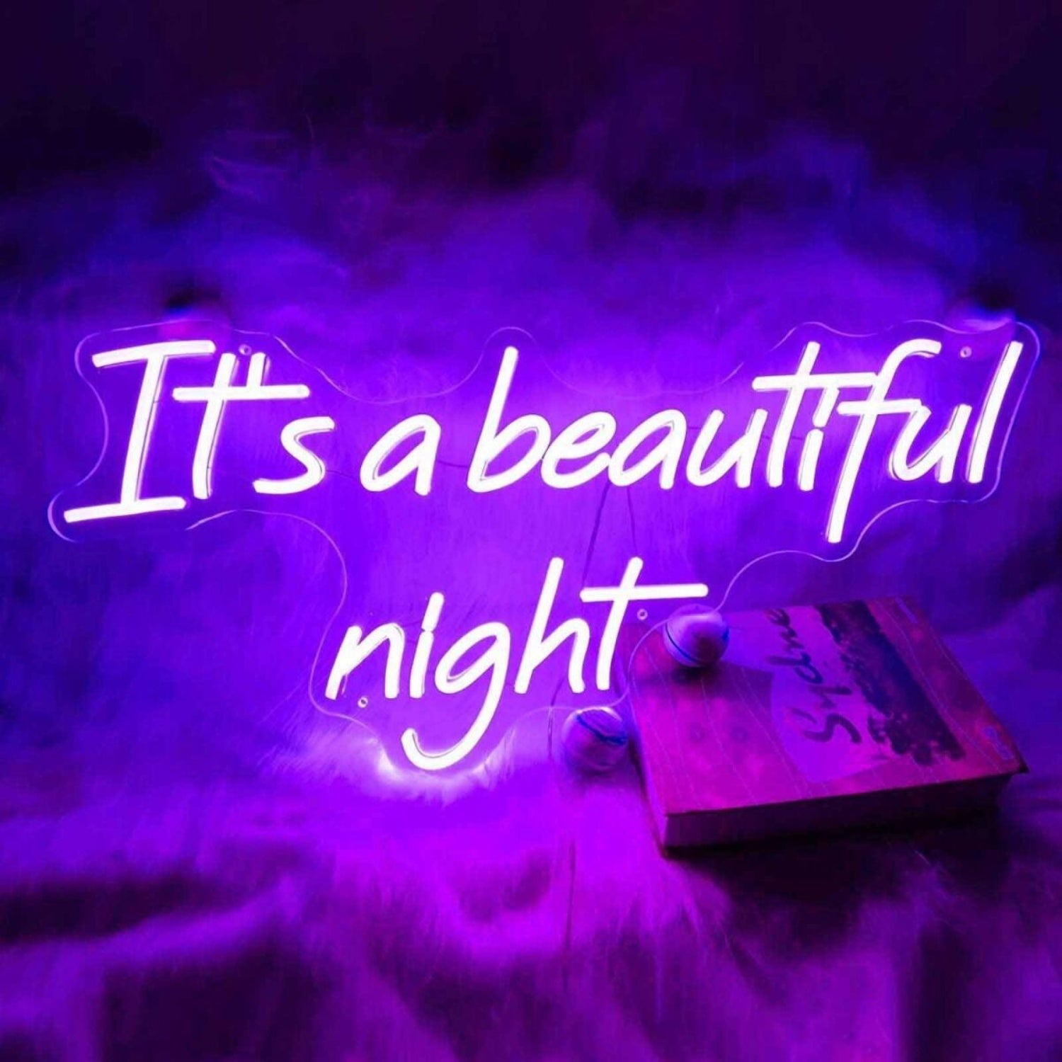 Its A Beautiful Night Marriage Room Wall Neon Sign | Shineneon