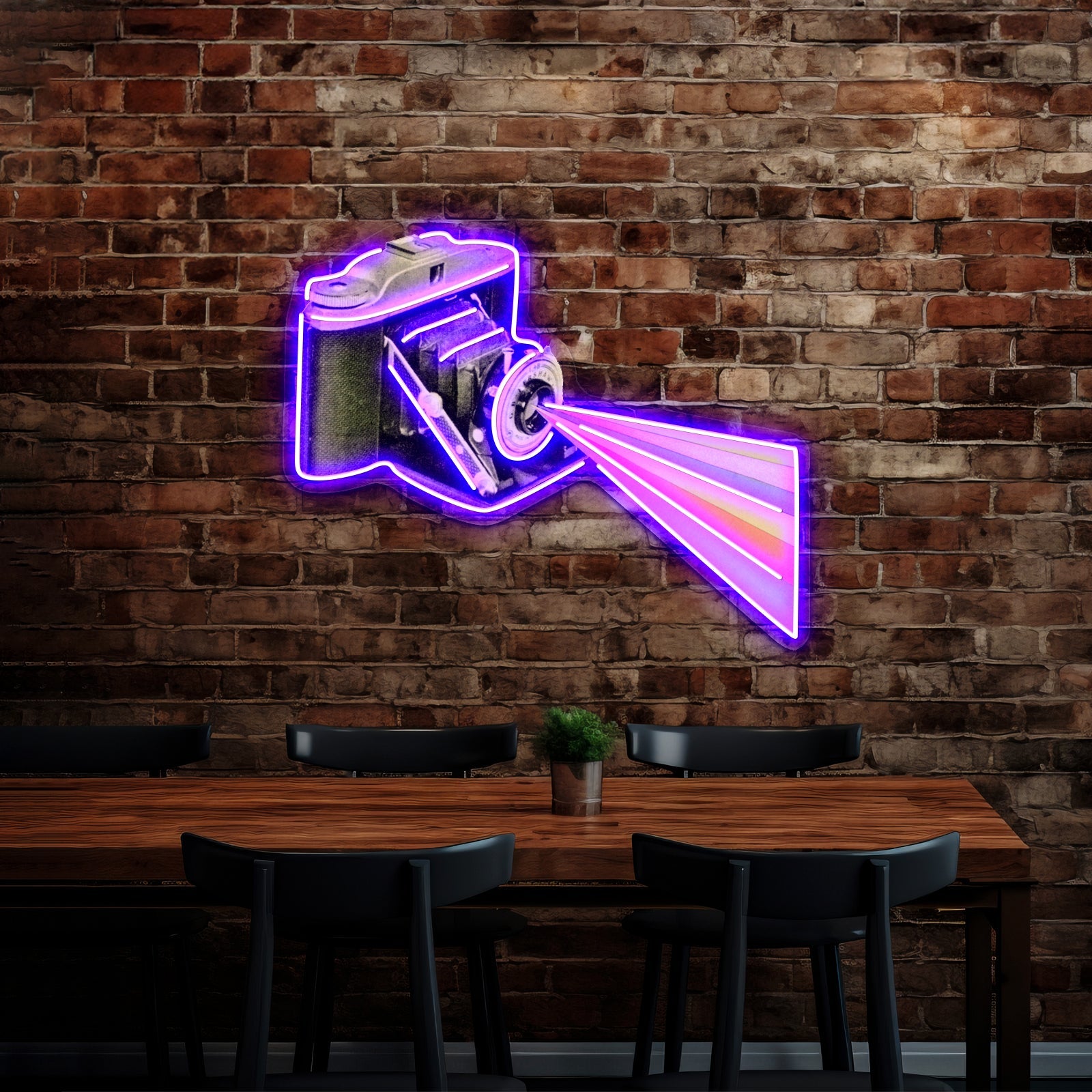 Its A Colourful World Artwork Room Lights Neon - Shineneon