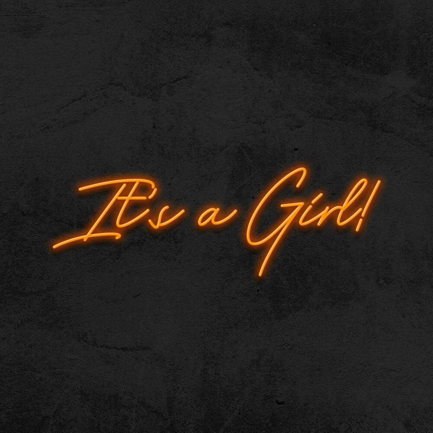 Its A Girl Babyshower Led Neon Sign | Shineneon