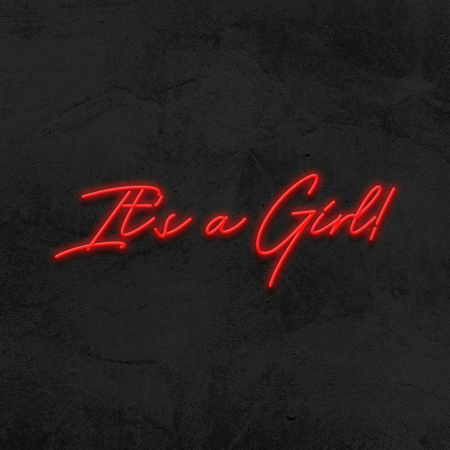 Its A Girl Babyshower Led Neon Sign | Shineneon