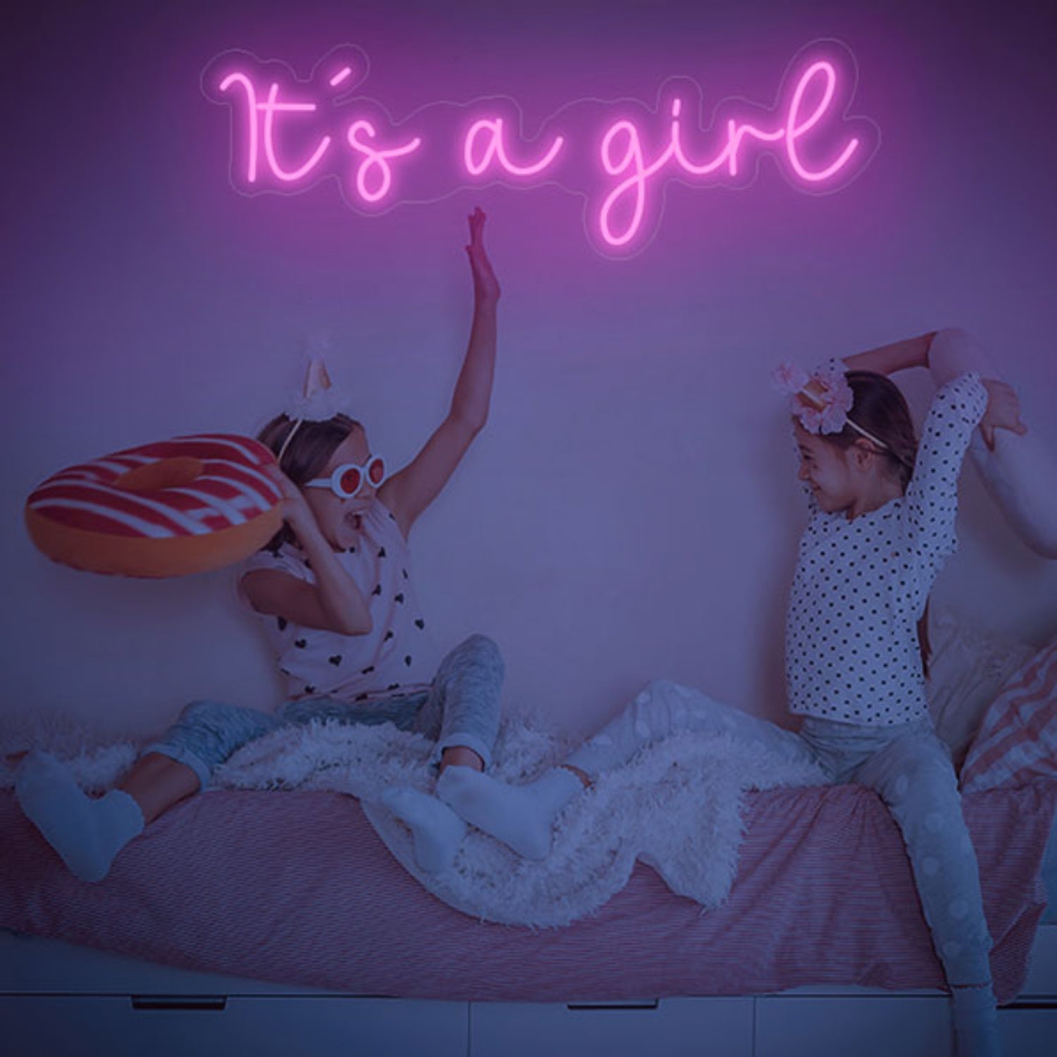 Its A Girl Neon Sign Wall Art Decor | Shineneon