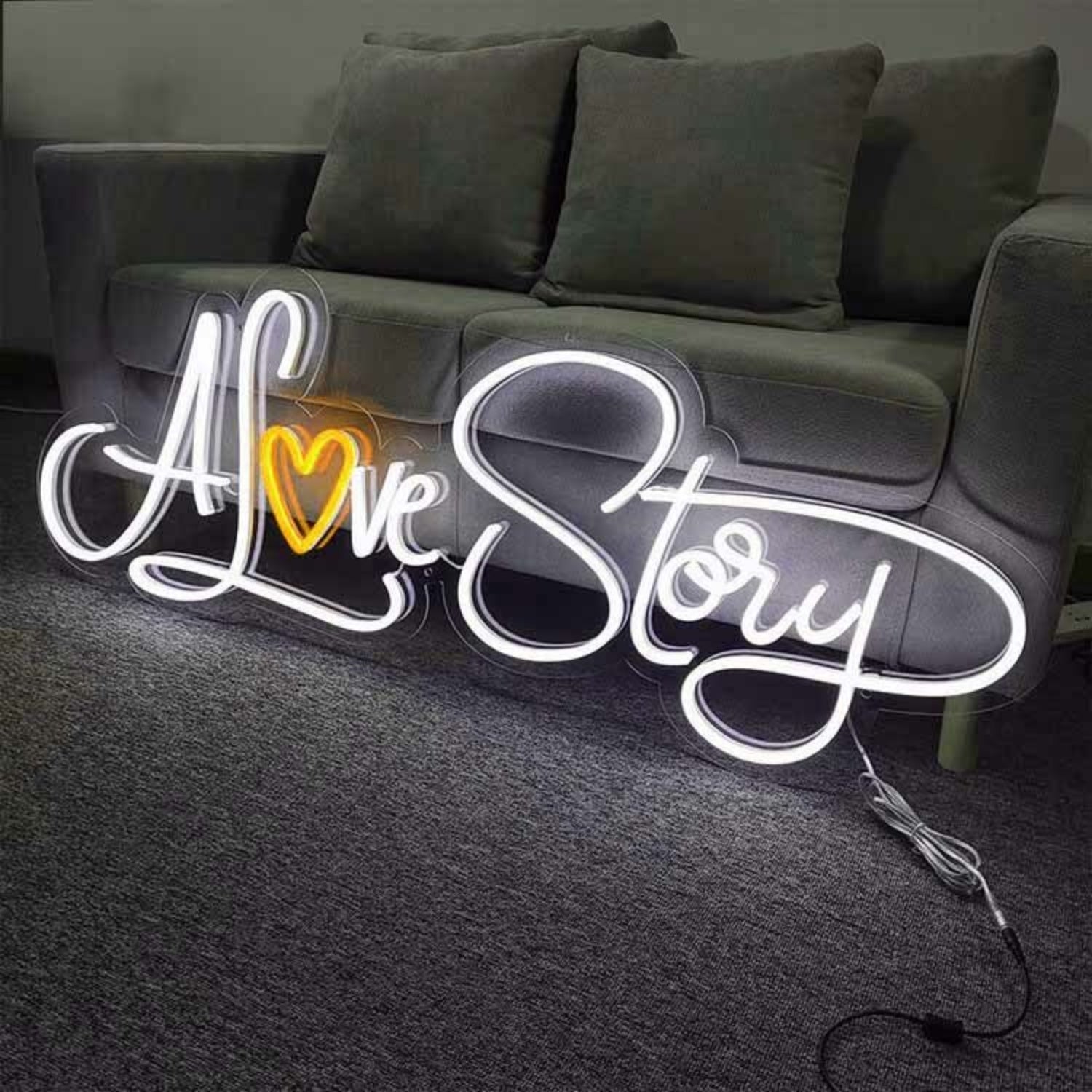 Its A Love Story Neon Tale Of Romance | Shineneon