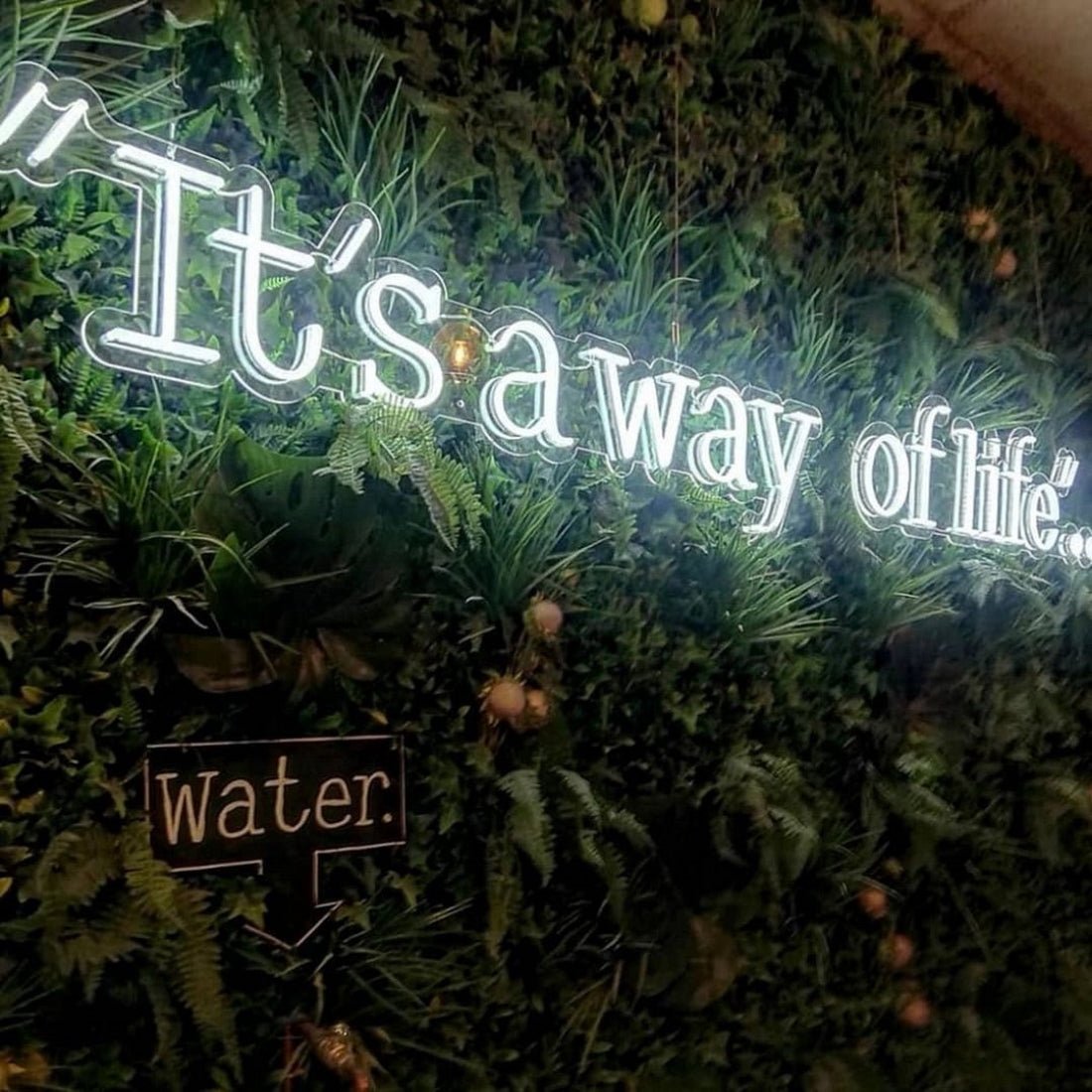 Its A Way Of Life Led Sign Business Neon Sign - Shineneon