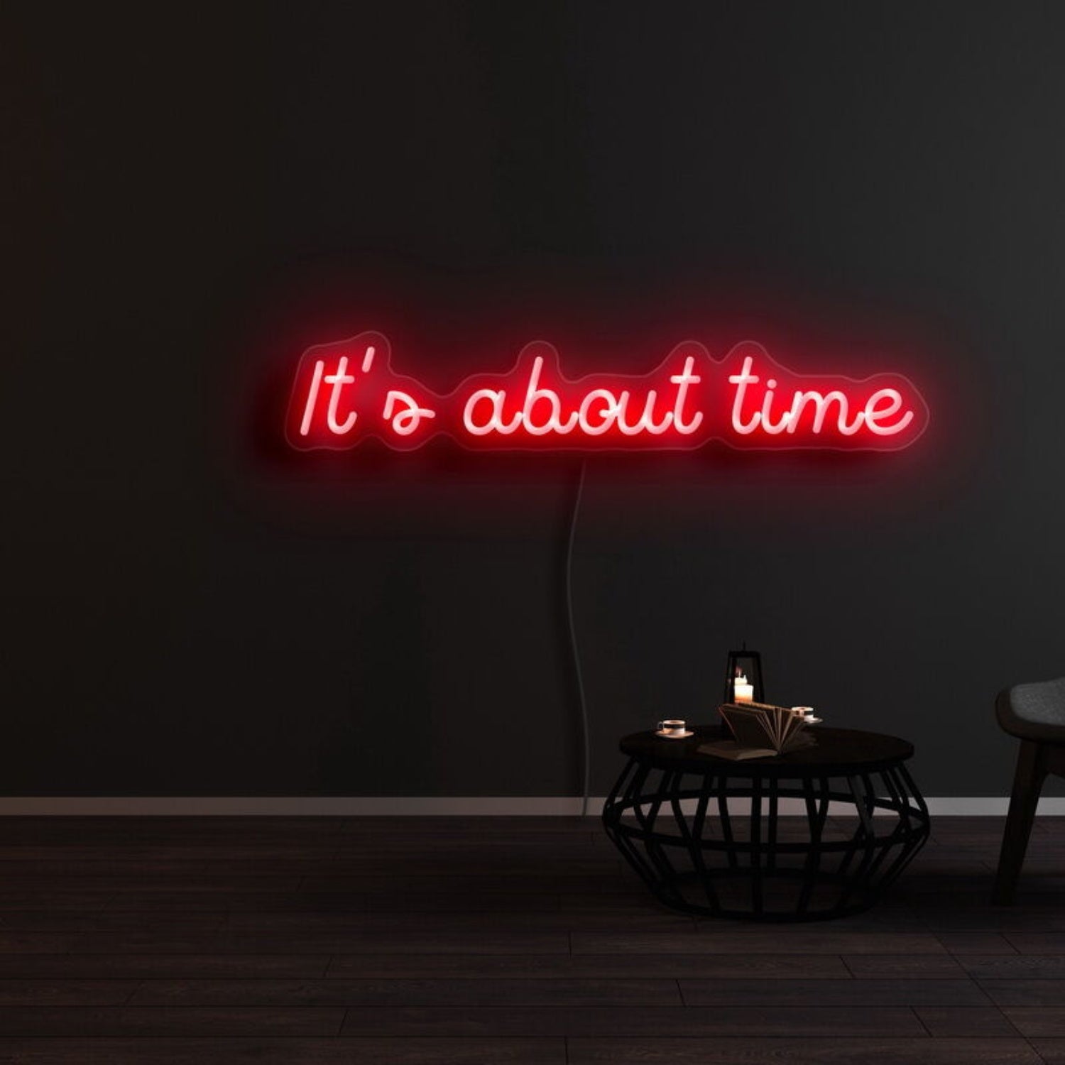 Its About Time Led Neon Sign | Shineneon