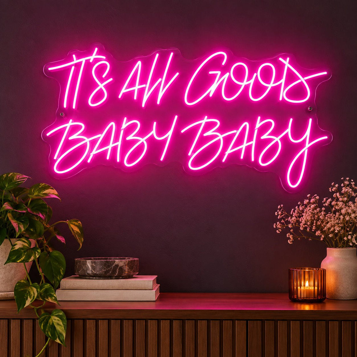 Its All Good Baby Style 007 LED Neon Sign - Shineneon