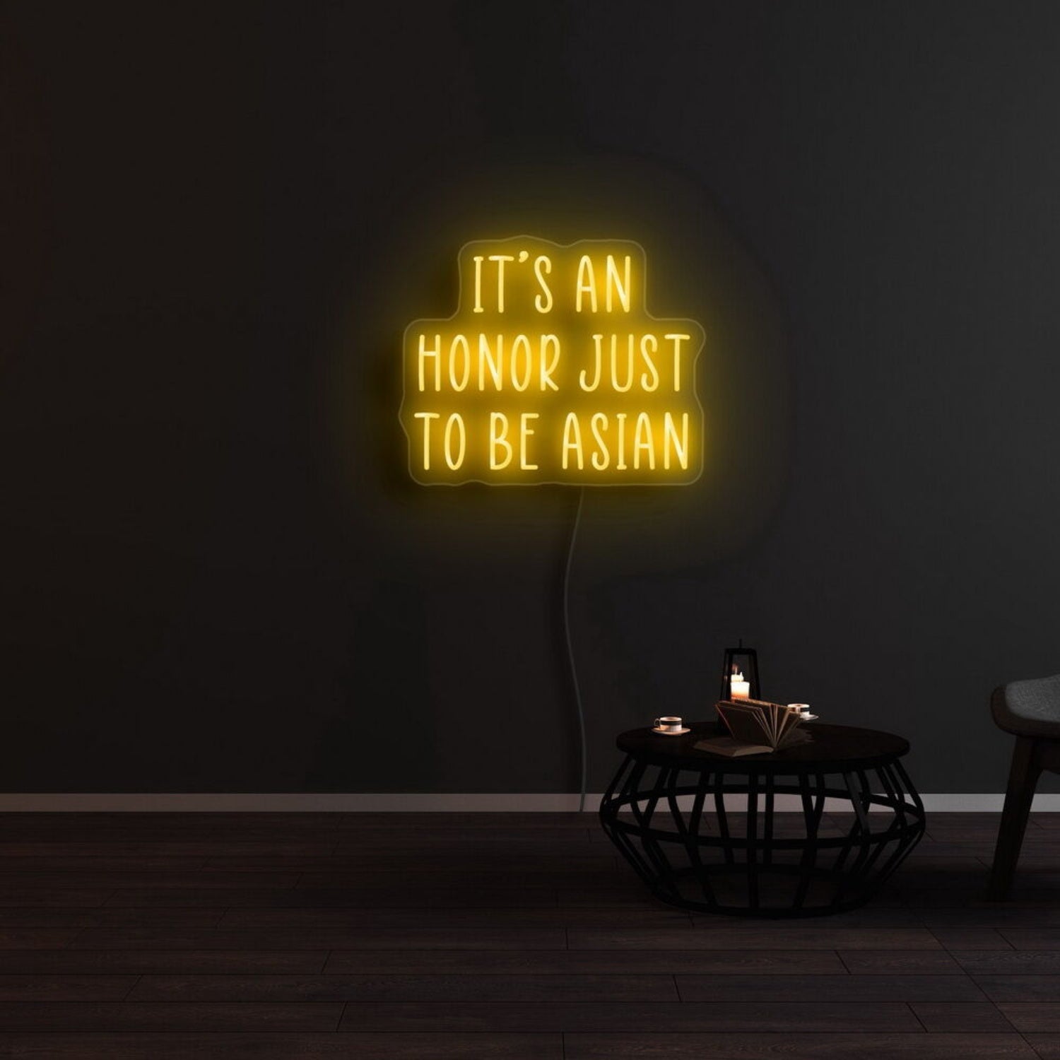 Its An Honor Just To Be Asian Neon Sign For Cultural Pride | Shineneon