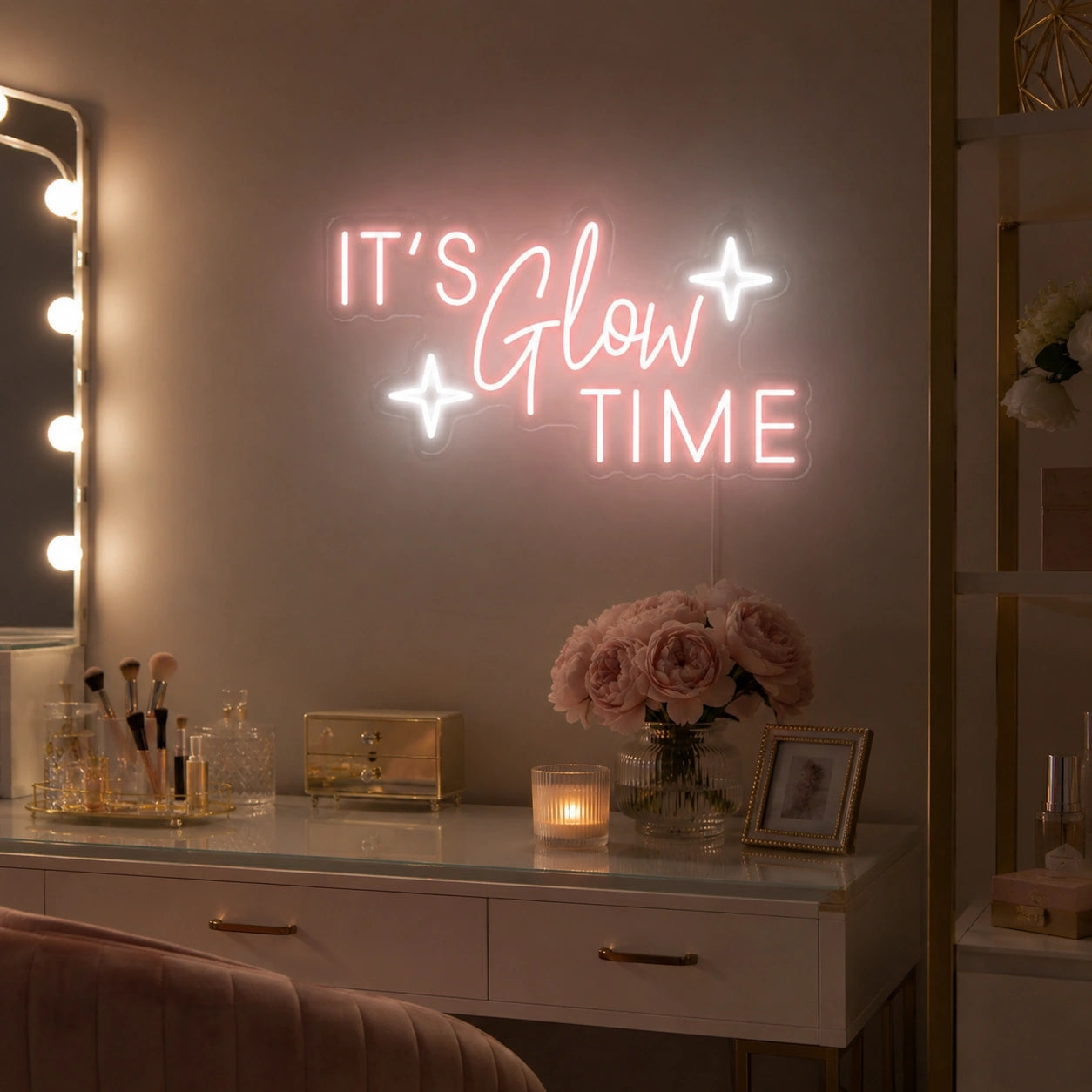 Its Glow Time LED Neon Sign - 02 High-Converting Product Image
