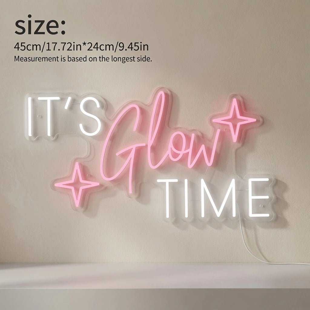 It's Glow Time LED Neon Sign Home Art - Shineneon
