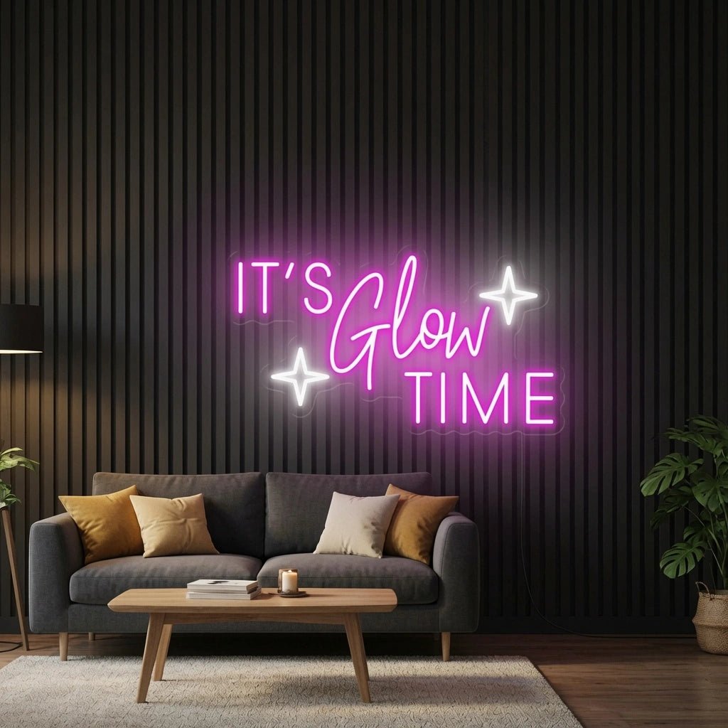 It's Glow Time Wall Decor LED Neon Sign - Shineneon