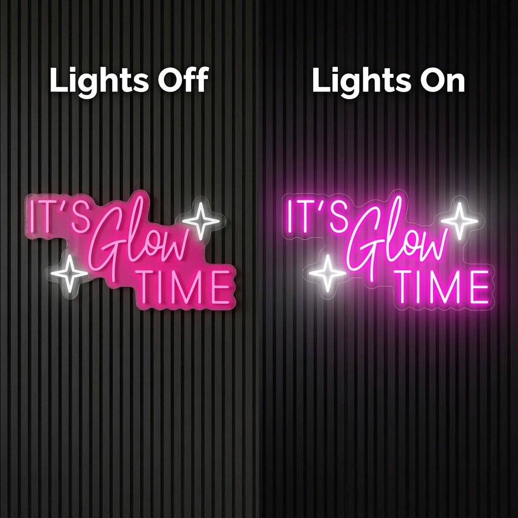 It's Glow Time Wall Decor LED Neon Sign - Shineneon