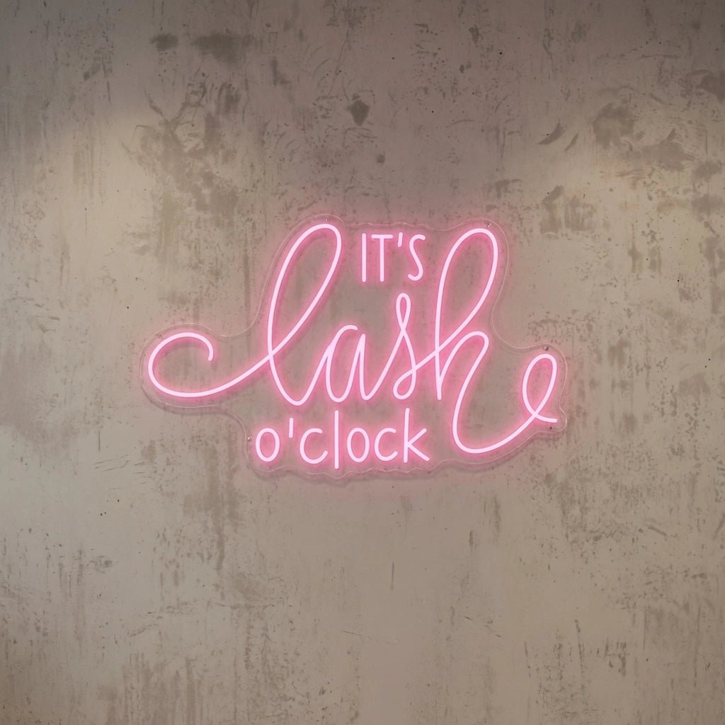 It's Lash O'clock LED Neon Sign - Shineneon