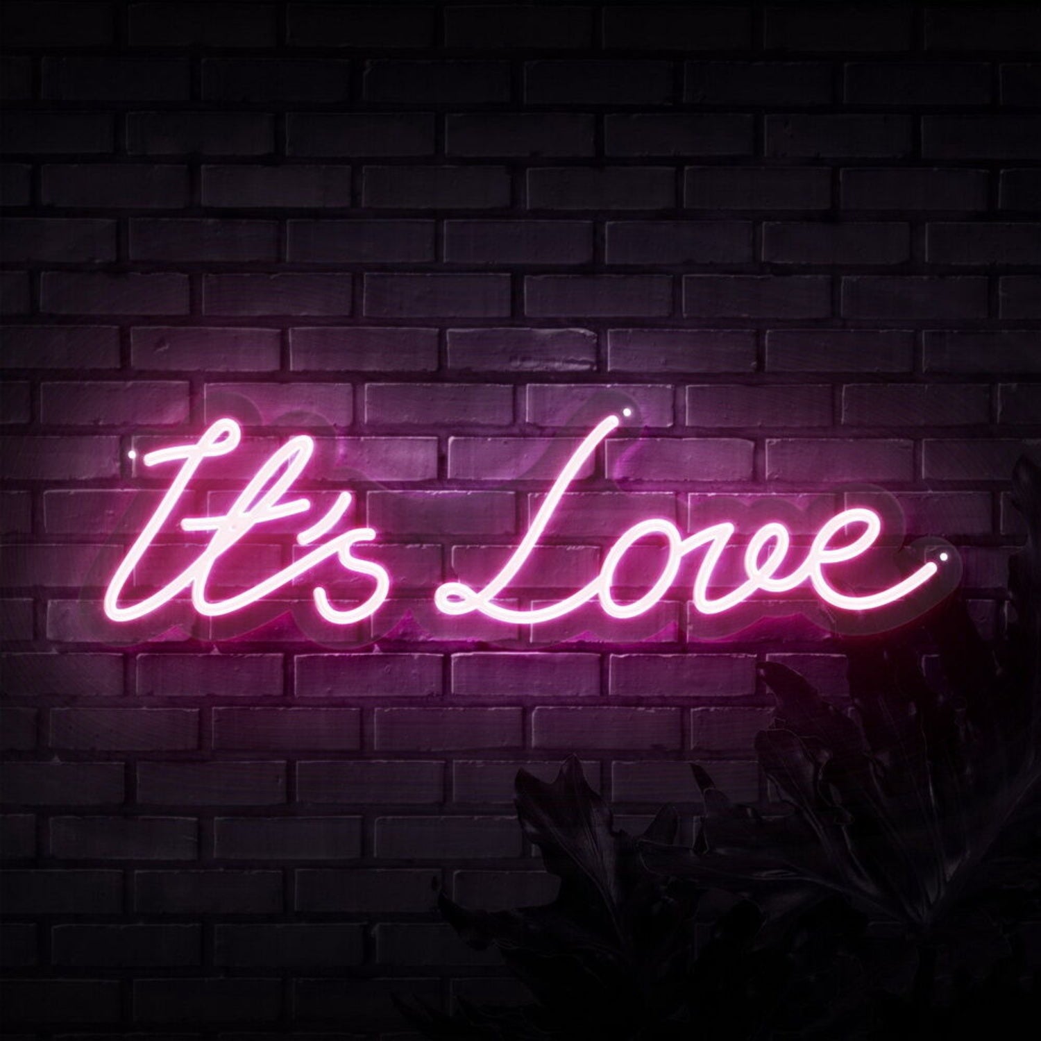 Its Love Neon Sign For Romantic And Loving Spaces | Shineneon