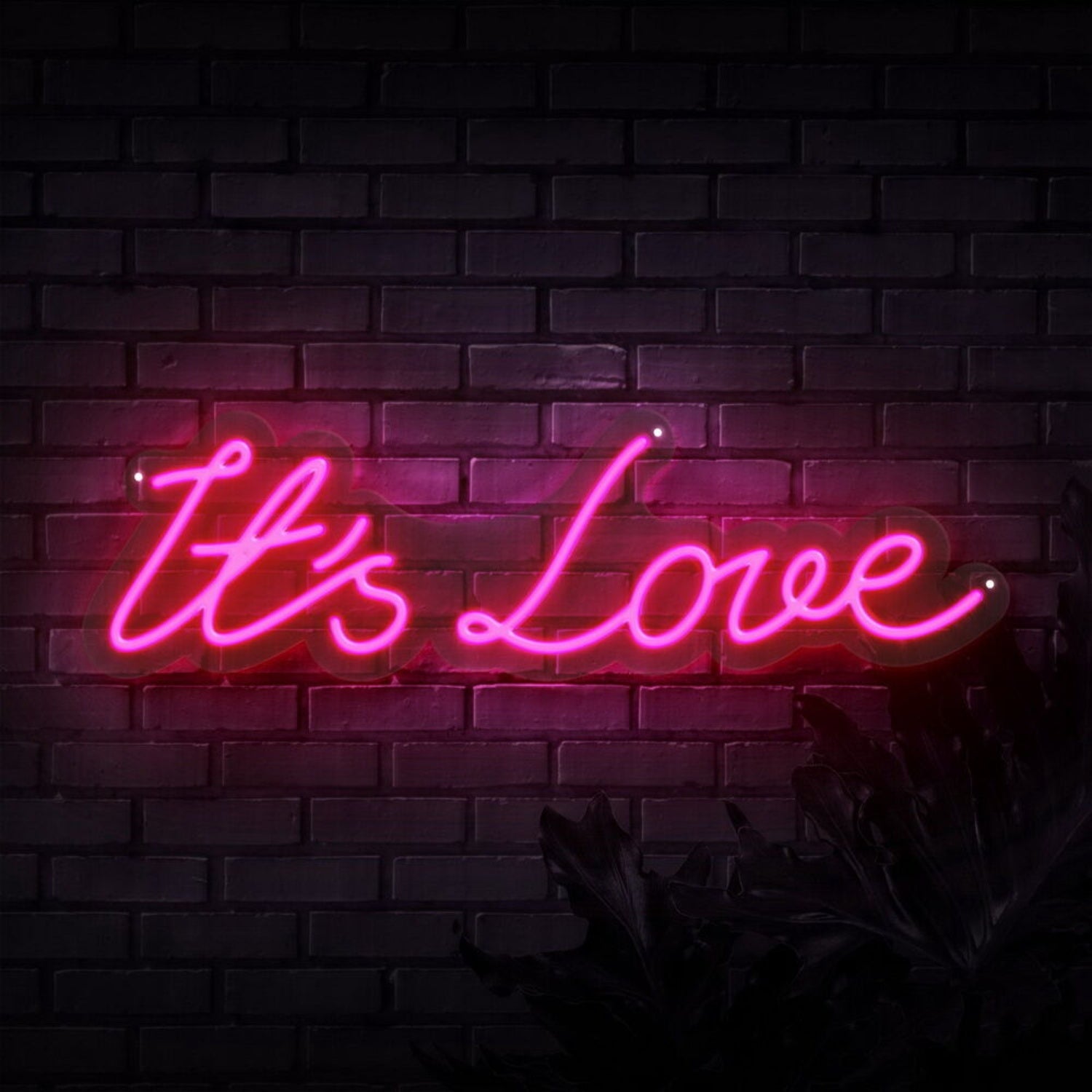 Its Love Neon Sign For Romantic And Loving Spaces | Shineneon