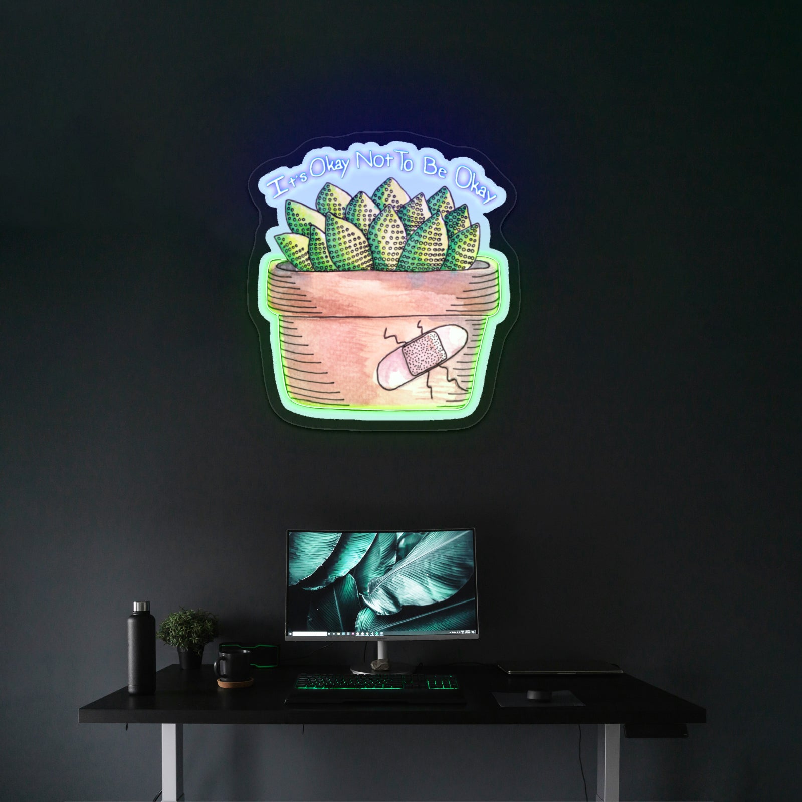 Ive Literally Never Been Better Artwork Man Cave Neon Sign