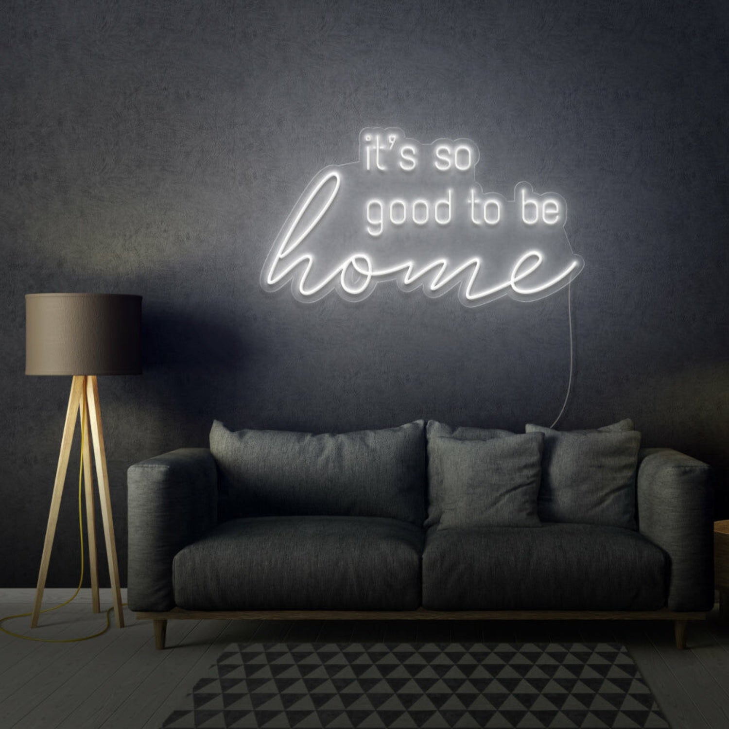 Its So Good To Be Home Led Neon Sign Bedroom Wall Art | Shineneon
