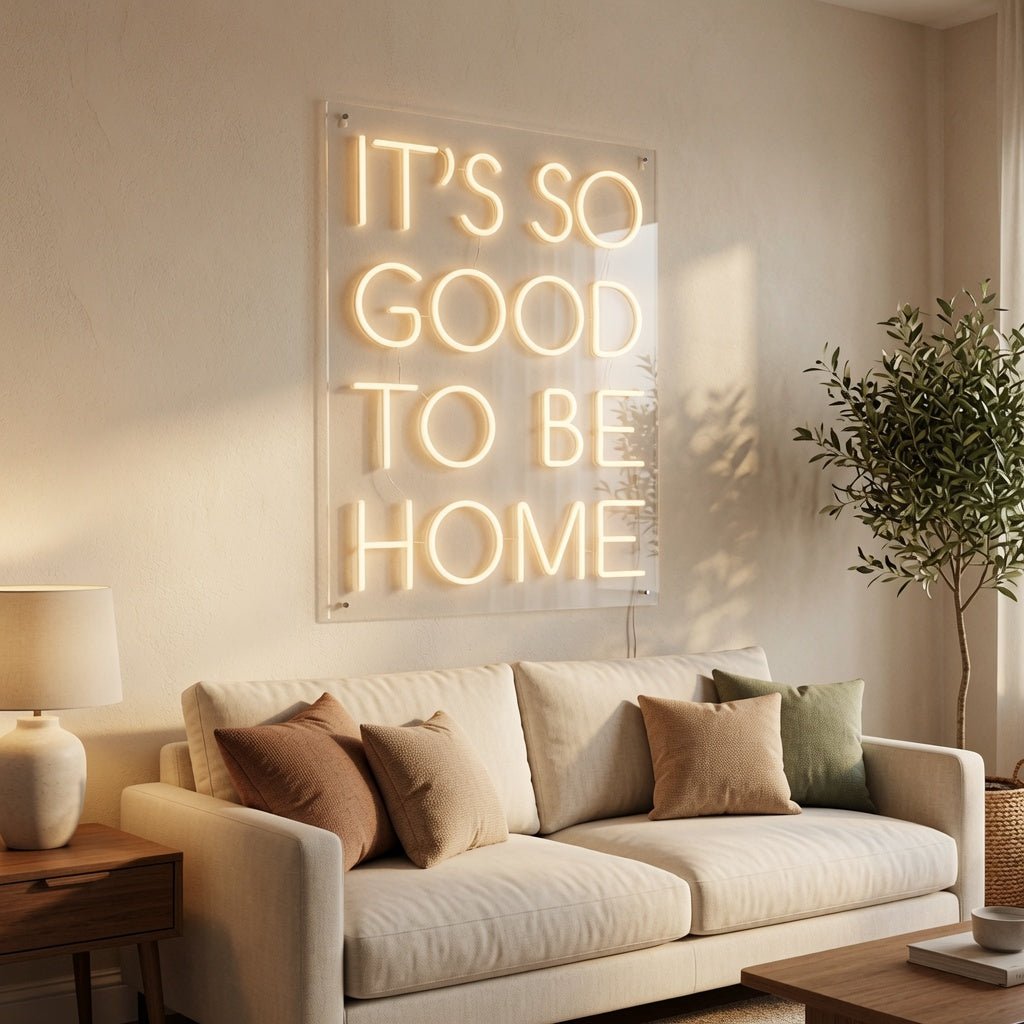 It's So Good To Be Home LED Neon Sign Home Decor - Shineneon