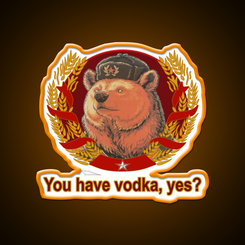 Ivan Bearsky Whiskey Drink Bar Led Neon Sign Rgb Color