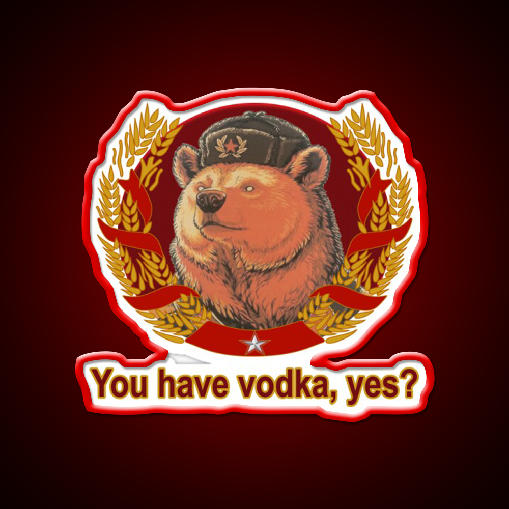 Ivan Bearsky Whiskey Drink Bar Led Neon Sign Rgb Color