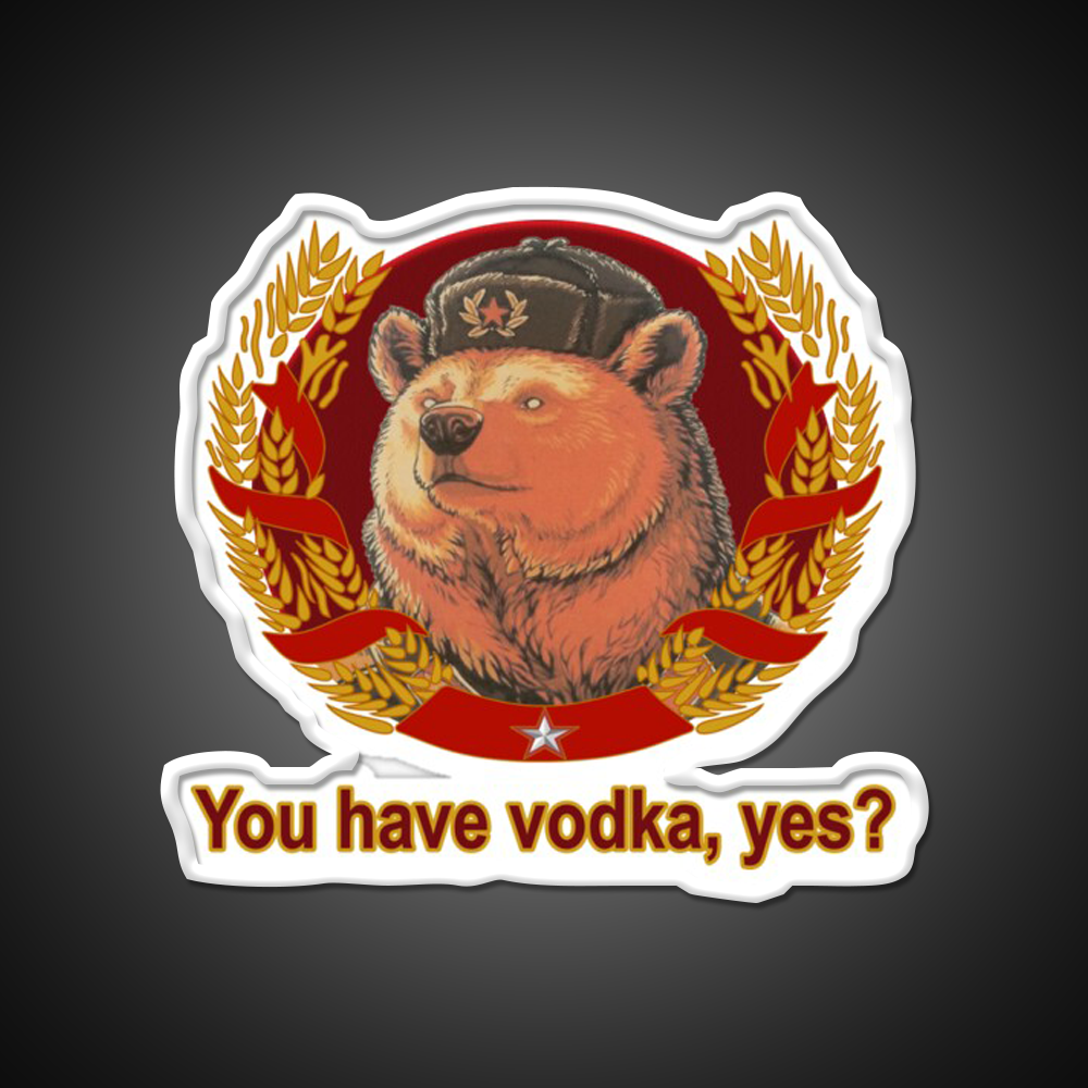 Ivan Bearsky Whiskey Drink Bar Led Neon Sign Rgb Color