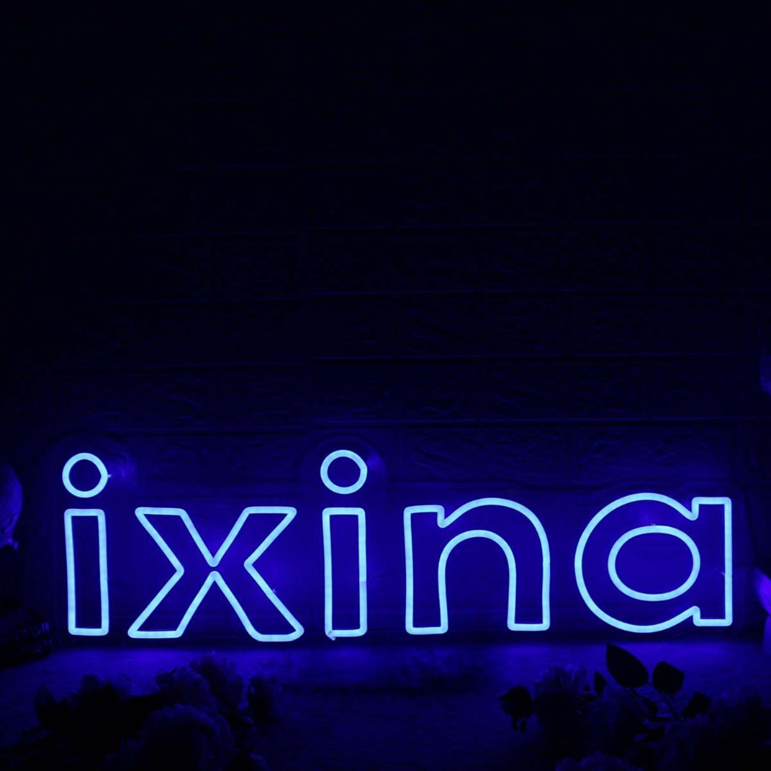 Ixina Blue Led Neon Sign | Shineneon
