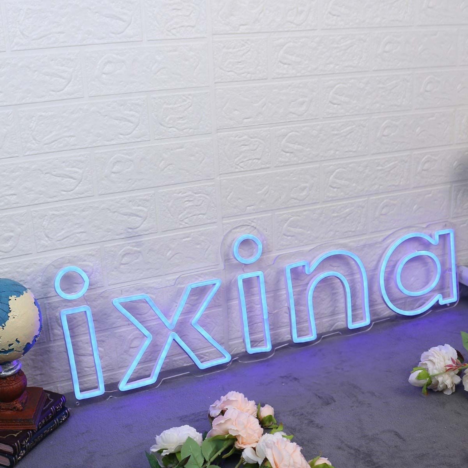 Ixina Blue Led Neon Sign - Shineneon
