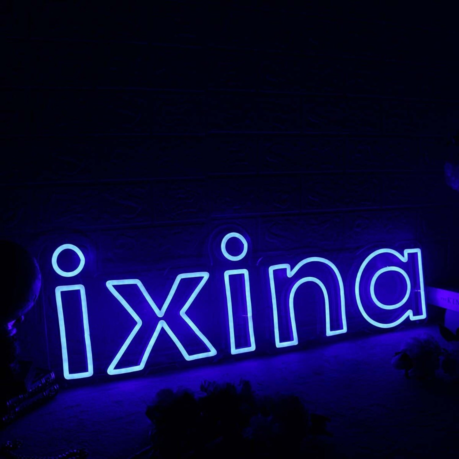 Ixina Blue Led Neon Sign | Shineneon