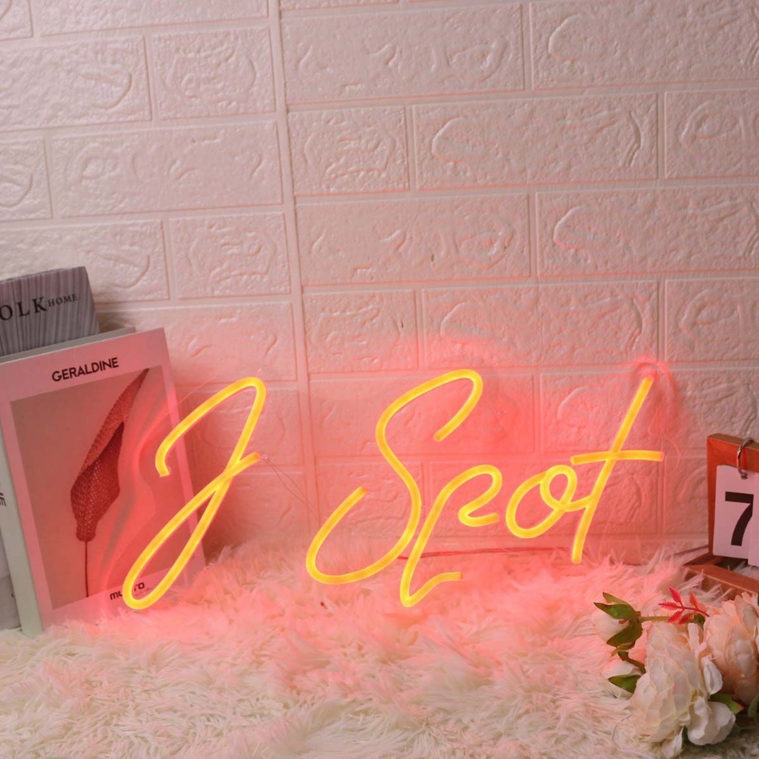 J Spot Red Custom Led Neon Sign - Shineneon