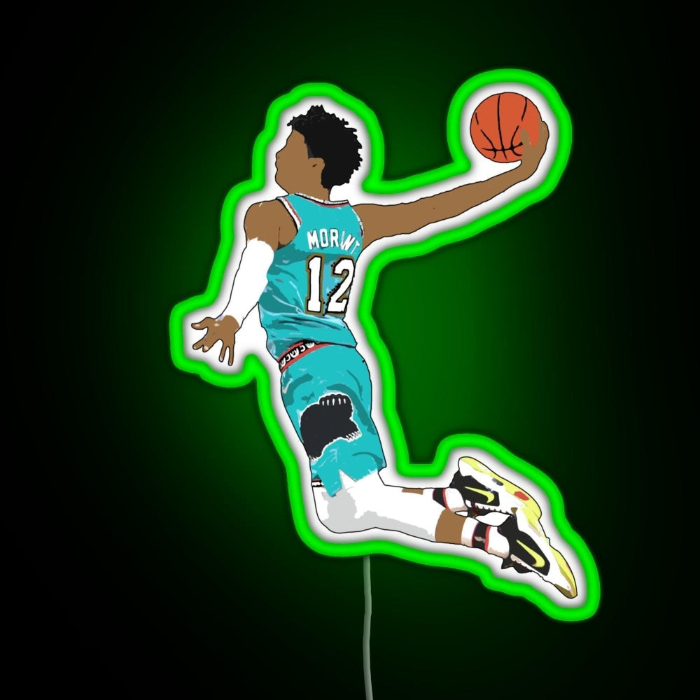Ja Morant Dunk Rgb Neon Sign - LED neon sign view 7
