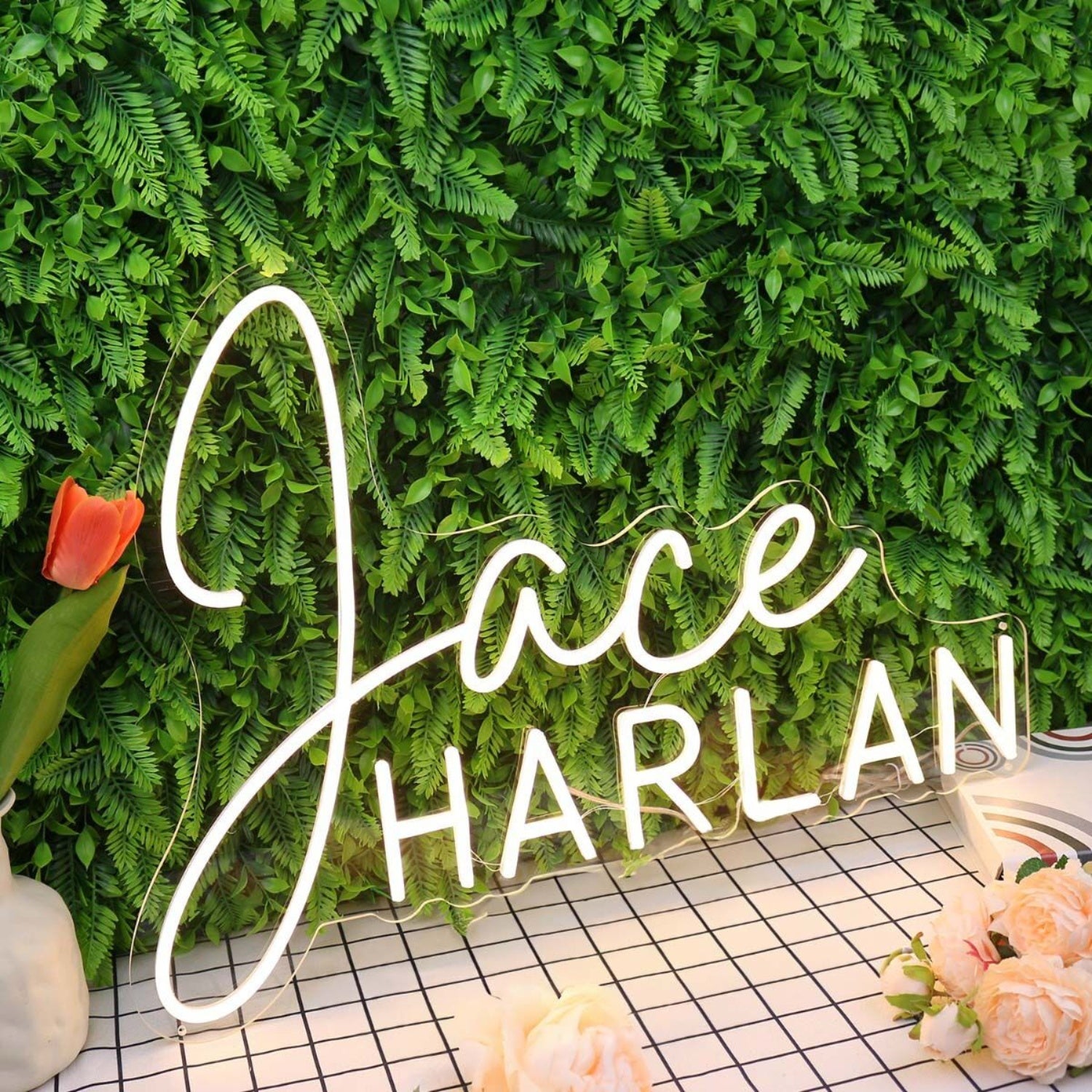 Jace Harlan Yellow Led Neon Sign | Shineneon