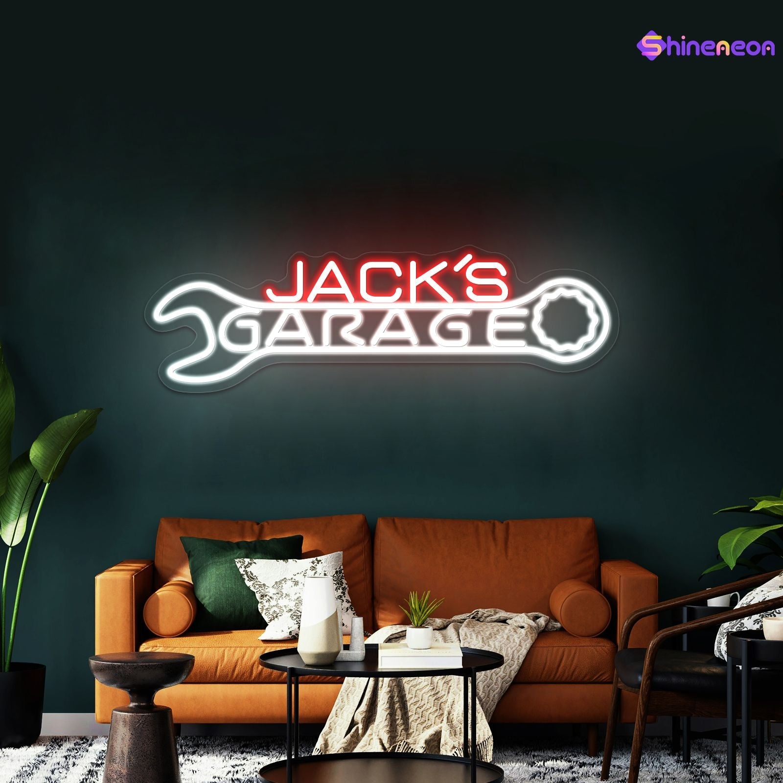 Jack's Garage Custom Led Neon Sign - Shineneon