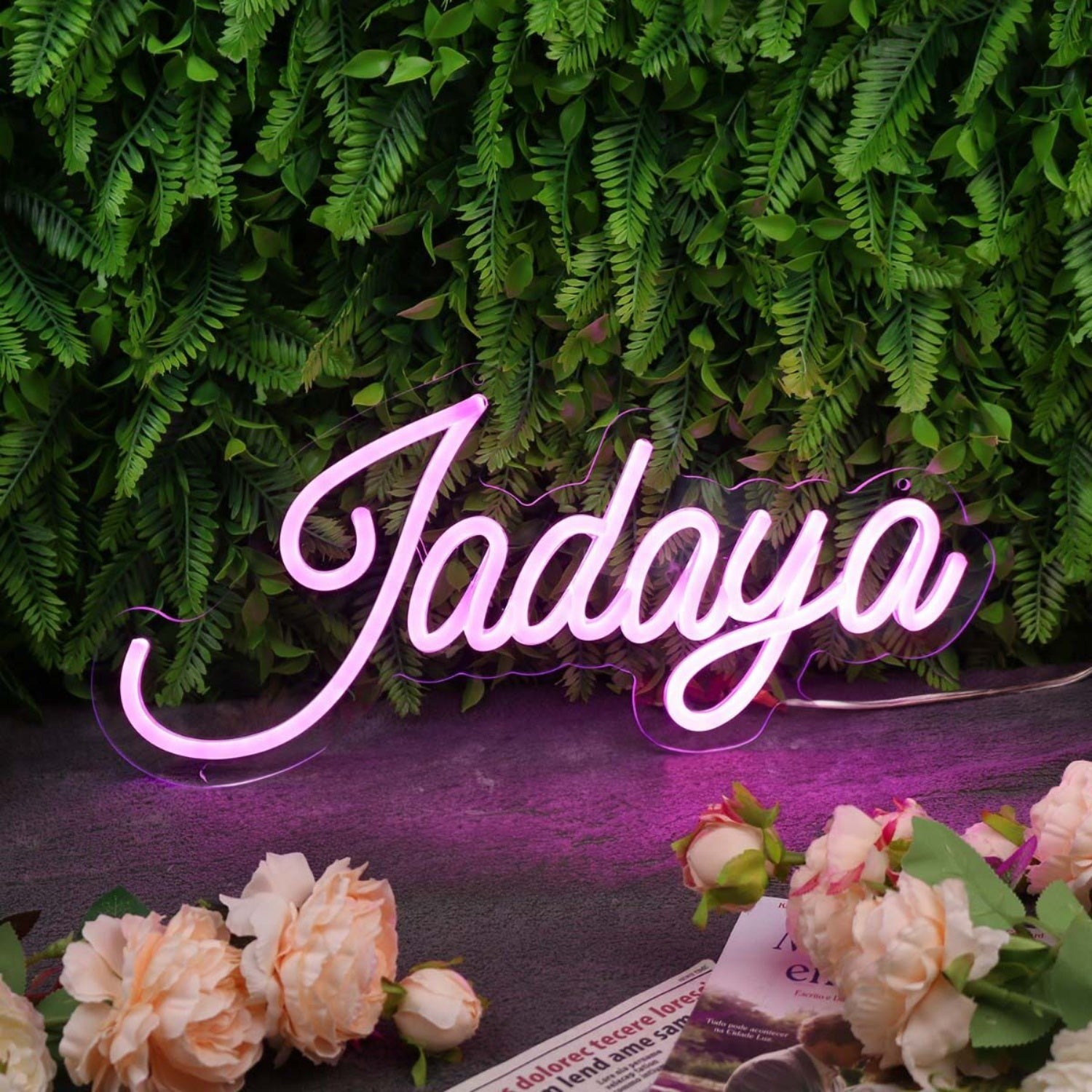Jadaya Purple Led Neon Sign - Shineneon